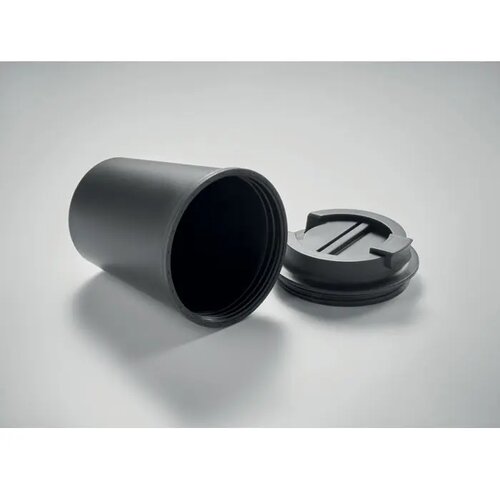 Gerecyclede thermosbeker Zwart 300 ml
