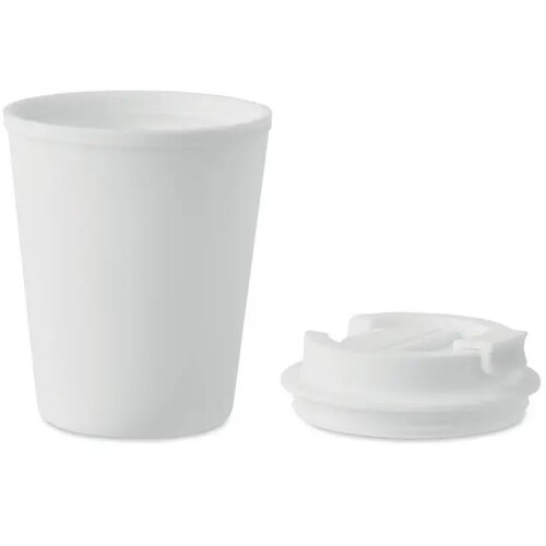 Gerecyclede thermosbeker Wit 300 ml