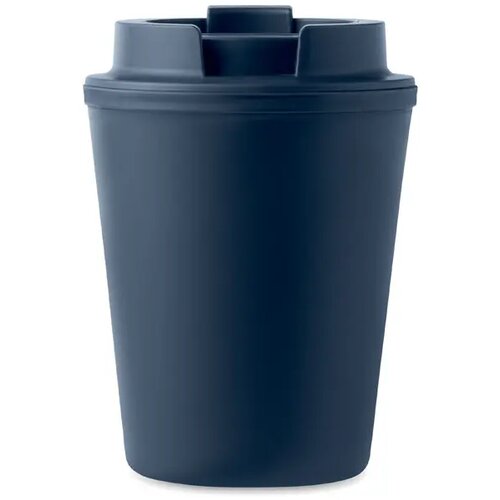Gerecyclede thermosbeker Kobaltblauw 300 ml