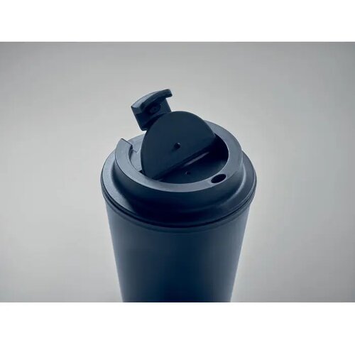 Gerecyclede thermosbeker Kobaltblauw 300 ml