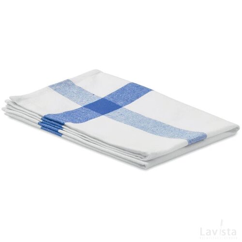 Gerecyclede keukenhanddoek Blauw