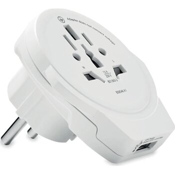 Skross wereld naar europa usb World to europe wit