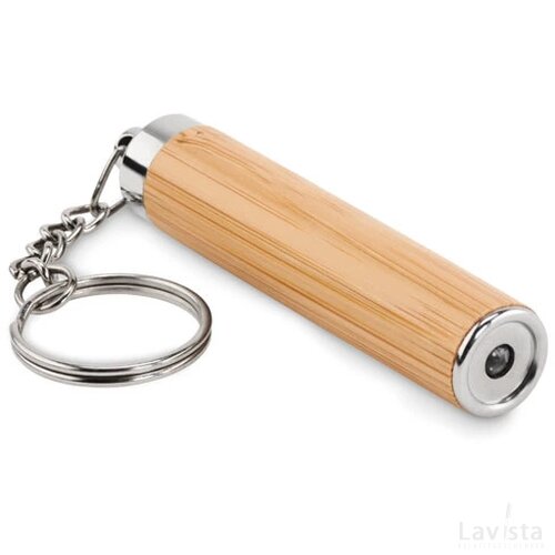 Mini bamboe zaklamp Pianti hout