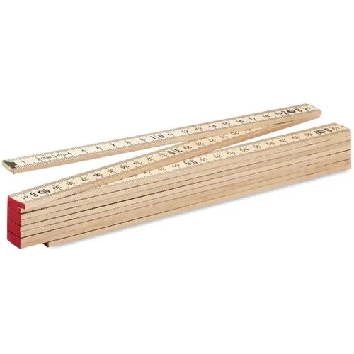 Houten duimstok 2m Ara hout