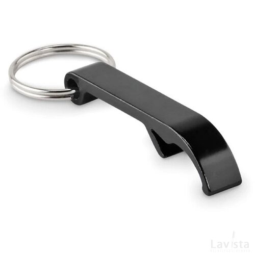 Sleutelhanger aluminium Ovikey zwart