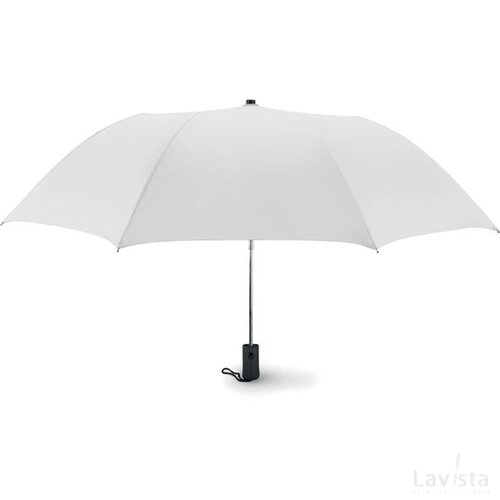 Paraplu, 21 inch Haarlem wit