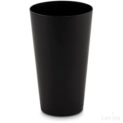 Herbruikbare event beker 500ml Festa cup zwart