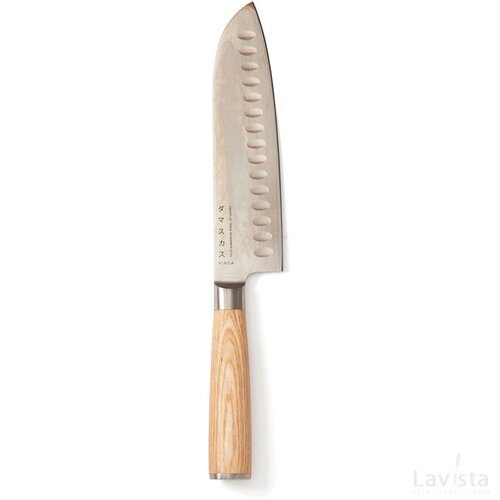 VINGA Hattasan Damascus Santoku mes staal