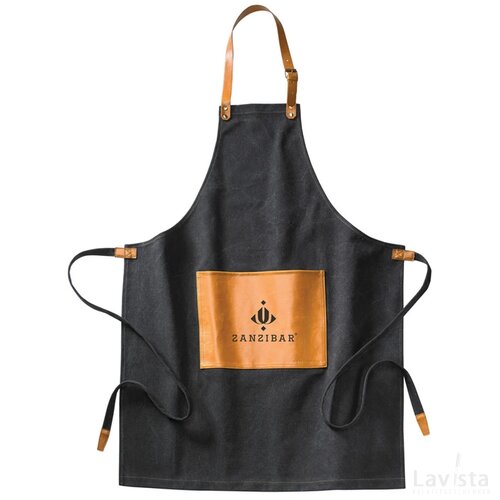 VINGA Asado keukenschort zwart