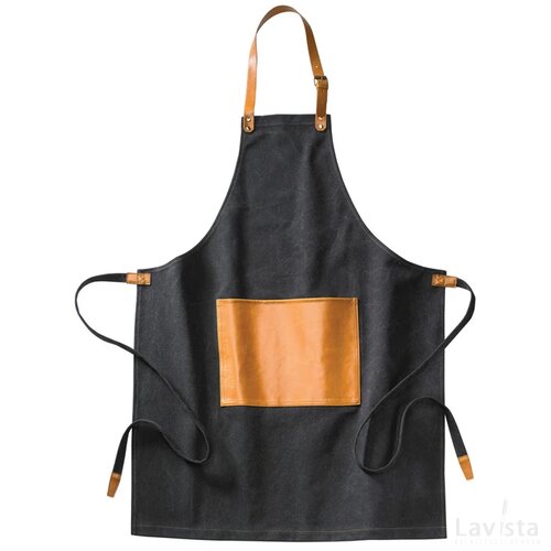 VINGA Asado keukenschort zwart