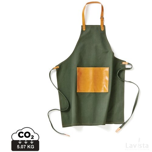 VINGA Asado keukenschort groen