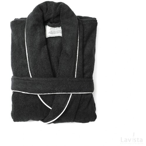 VINGA Harper badjas S/M grijs