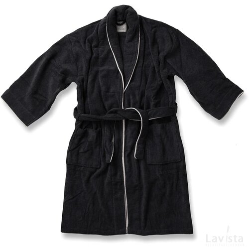 VINGA Harper badjas S/M grijs