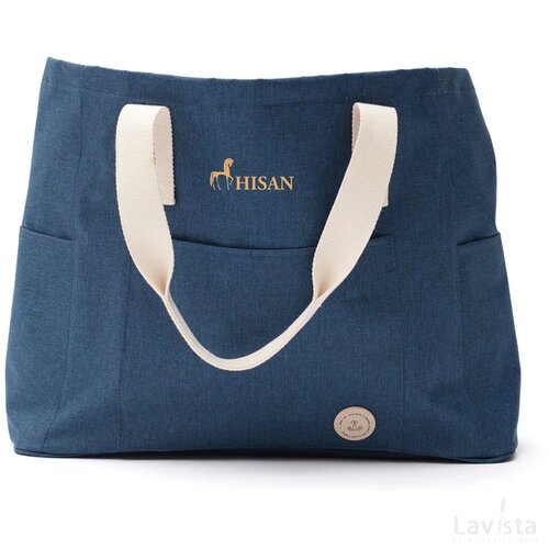VINGA Sortino strandtas blauw
