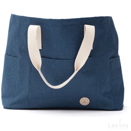 VINGA Sortino strandtas blauw