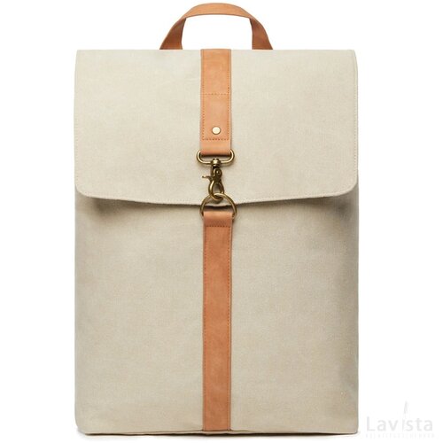 VINGA Bosler GRS rcanvas rugzak beige