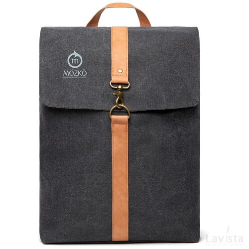 VINGA Bosler GRS rcanvas rugzak zwart