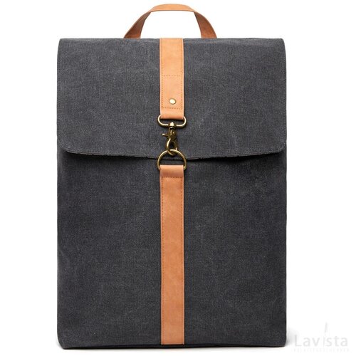 VINGA Bosler GRS rcanvas rugzak zwart