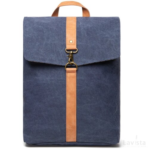 VINGA Bosler GRS rcanvas rugzak donkerblauw