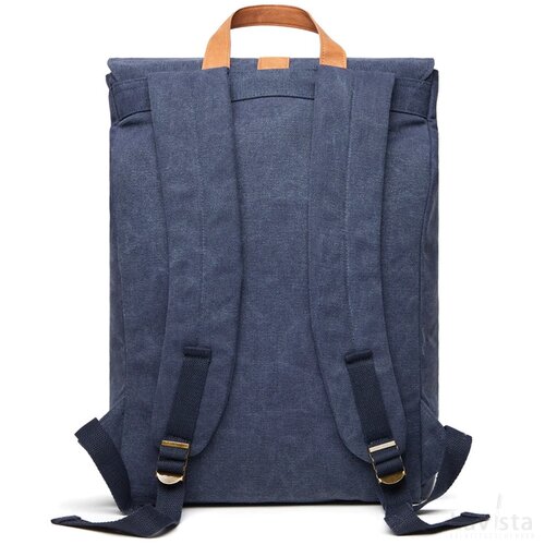 VINGA Bosler GRS rcanvas rugzak donkerblauw