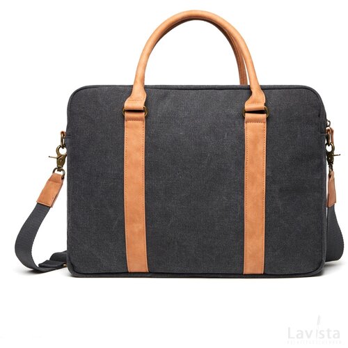 VINGA Bosler RCS rcanvas laptoptas zwart