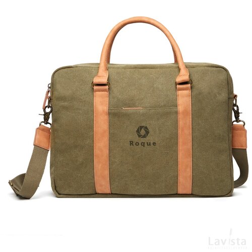 VINGA Bosler RCS rcanvas laptoptas groen