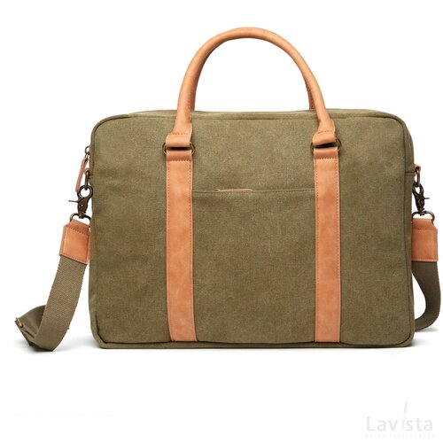 VINGA Bosler RCS rcanvas laptoptas groen