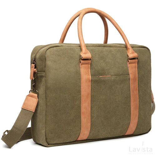 VINGA Bosler RCS rcanvas laptoptas groen