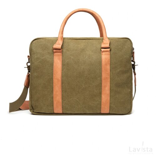 VINGA Bosler RCS rcanvas laptoptas groen