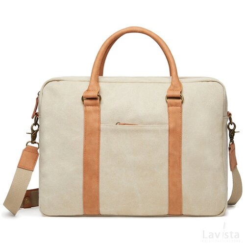 VINGA Bosler RCS rcanvas laptoptas beige