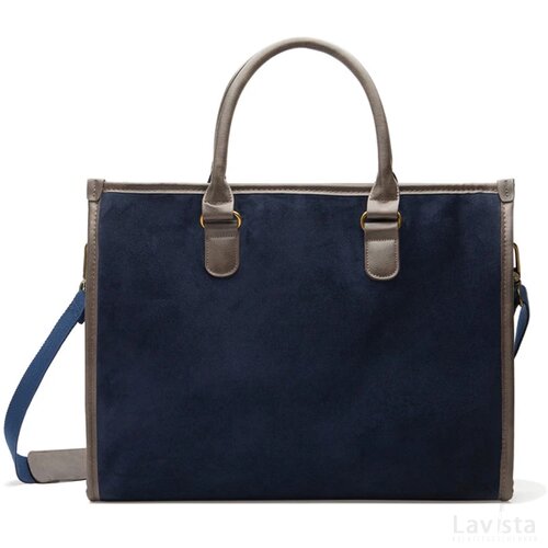 VINGA Hunton laptoptas blauw