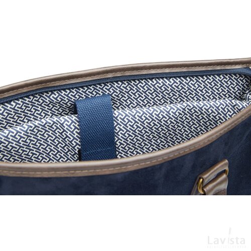 VINGA Hunton laptoptas blauw