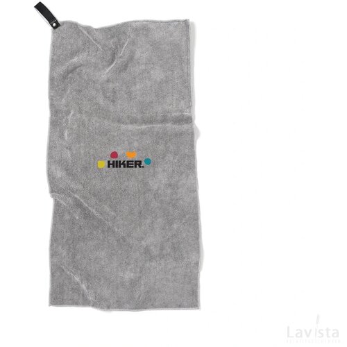 VINGA RPET Active Dry handdoek 40x80 grijs