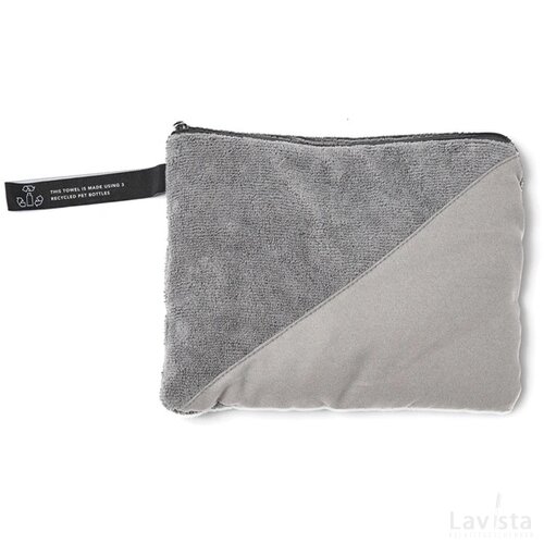 VINGA RPET Active Dry handdoek 40x80 grijs
