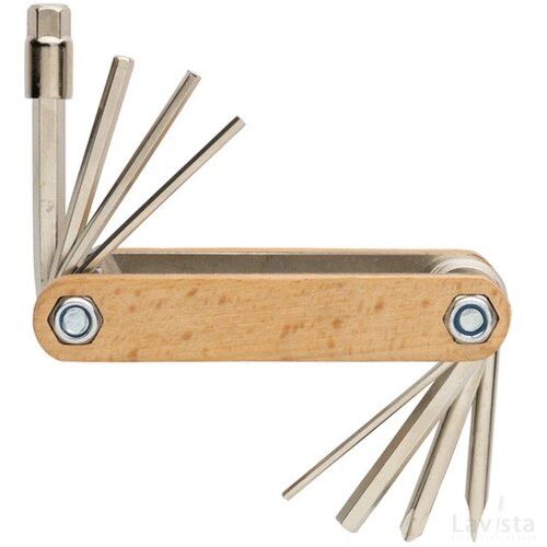 Houten inbussleutel bruin