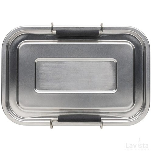 RCS gerecycled roestvrijstalen lekvrije lunchbox zilver