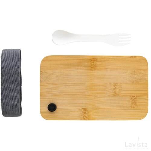 RCS RPP lunchbox met bamboe deksel wit