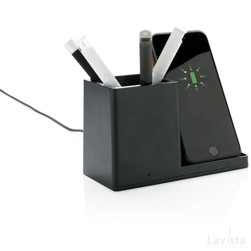 Ontario RCS recycled plastic 10W draadloze lader zwart