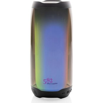 RCS gerecycled plastic Lightboom 10W luidspreker zwart