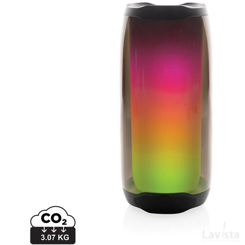 RCS gerecycled plastic Lightboom 10W luidspreker zwart