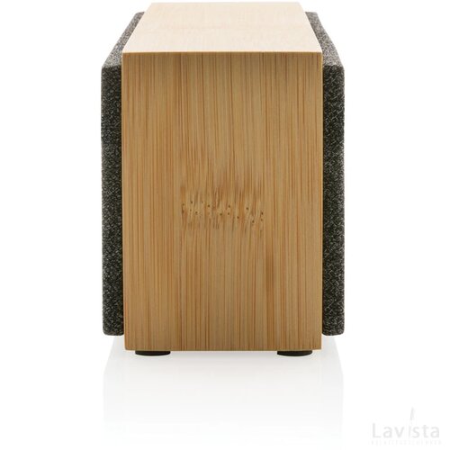 Wynn 10W bamboe draadloze luidspreker bruin