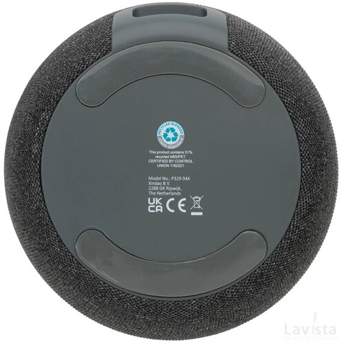 RCS Rplastic/PET en bamboe 5W luidspreker antraciet