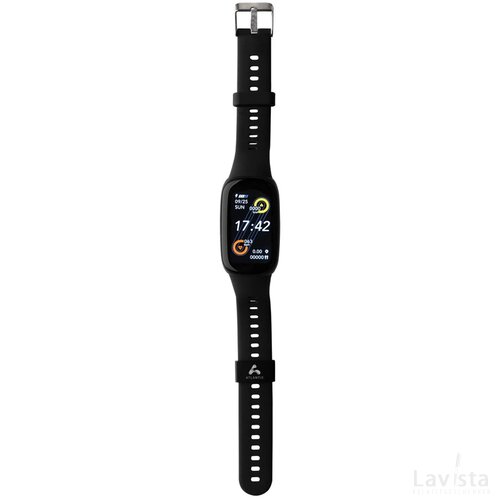 RCS gerecycled TPU activiteitenhorloge 1"47 met HR-monitor zwart