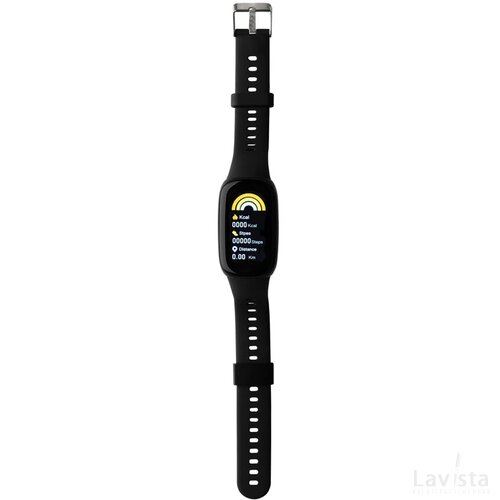 RCS gerecycled TPU activiteitenhorloge 1"47 met HR-monitor zwart