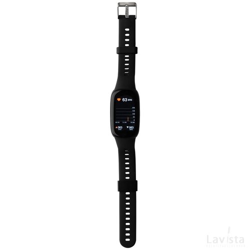 RCS gerecycled TPU activiteitenhorloge 1"47 met HR-monitor zwart