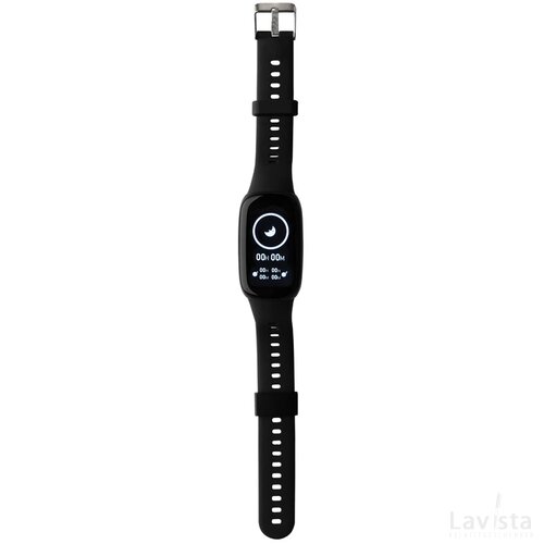 RCS gerecycled TPU activiteitenhorloge 1"47 met HR-monitor zwart