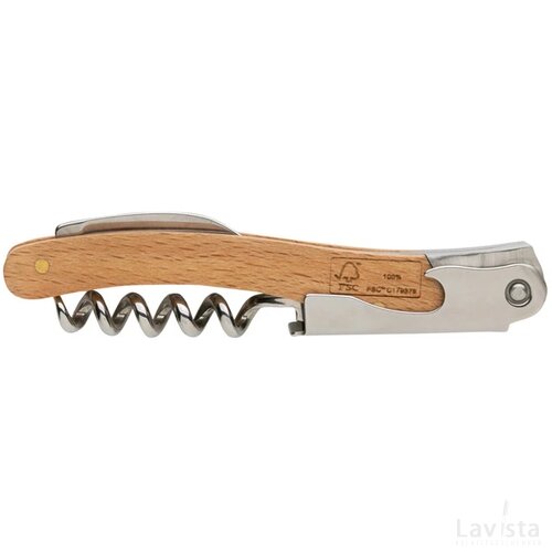 Houten kelnermes bruin
