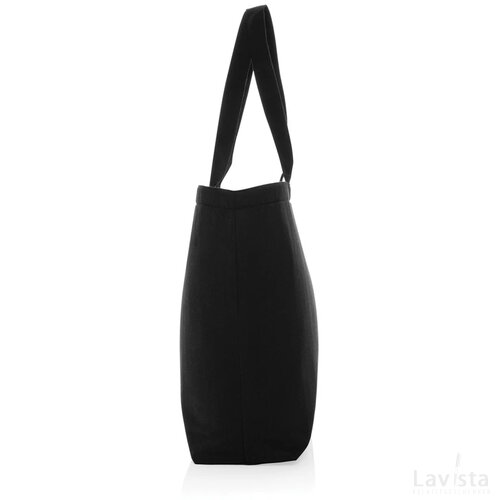 Impact Aware™ 285 g/m² rcanvas grote koeltas ongeverfd zwart
