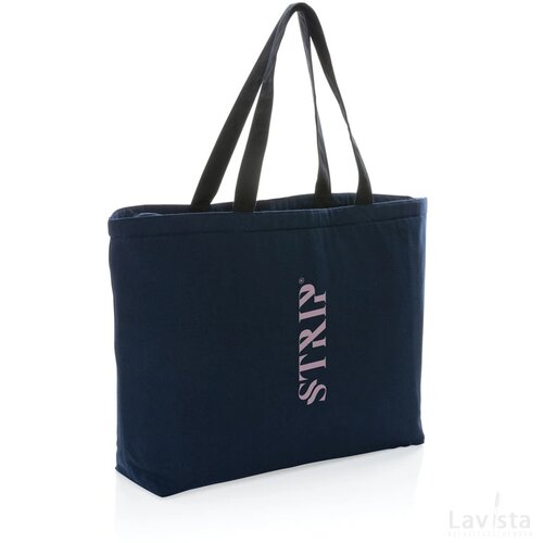 Impact Aware™ 285 g/m² rcanvas grote koeltas ongeverfd donkerblauw