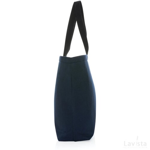 Impact Aware™ 285 g/m² rcanvas grote koeltas ongeverfd donkerblauw